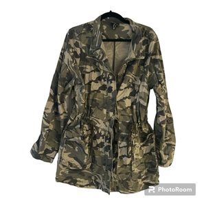 Love and Legand size 14 PLUS size camo utility jacket
